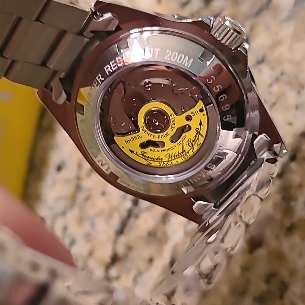 NWT Invicta Pro Diver Collection 40mm automatic watch with Coin Edge Stainless - Picture 3 of 8